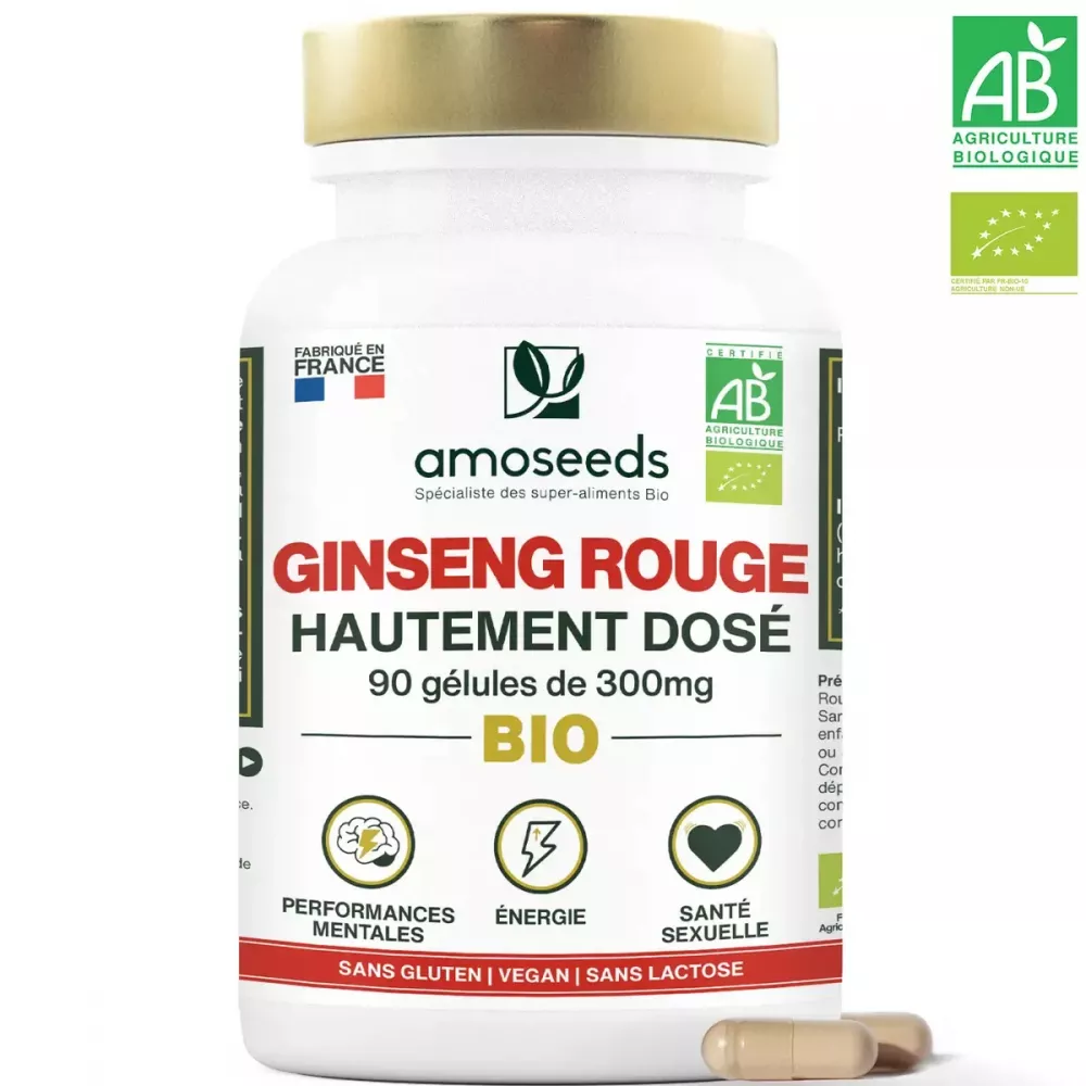 Ginseng Rouge Bio, Hautement Dosé