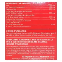 Ginseng, gelée royale et guarana