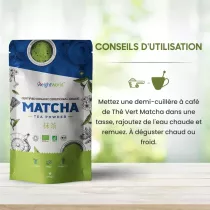Thé Matcha Bio en Poudre