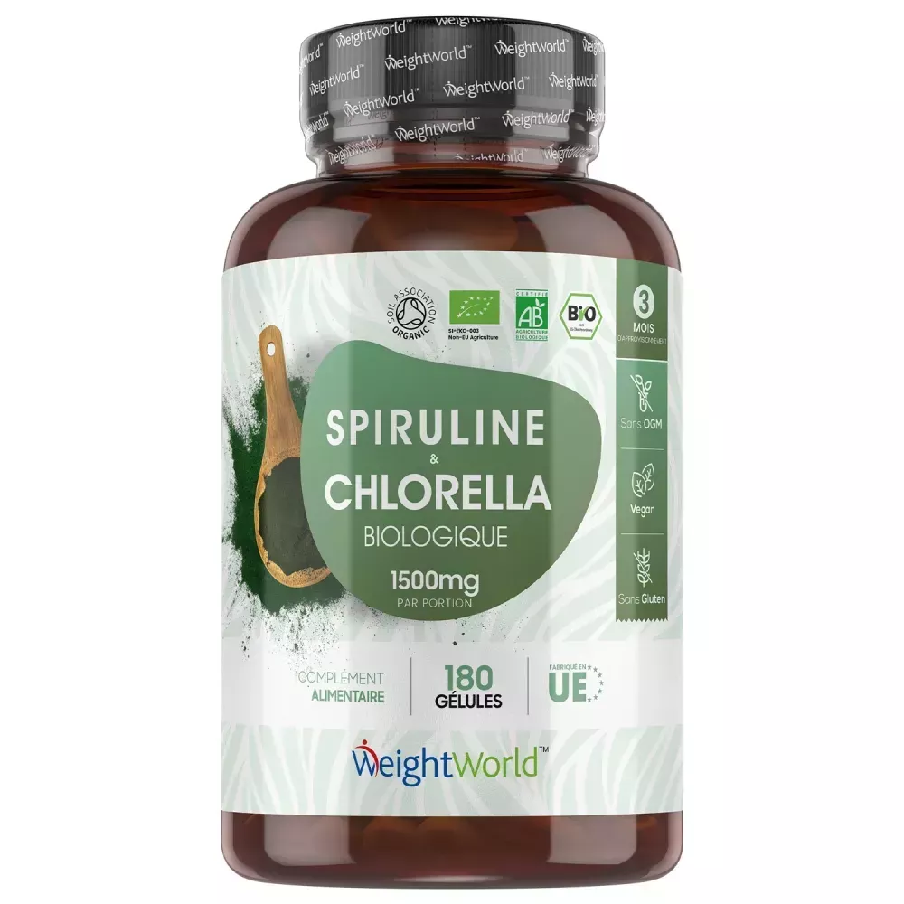 Spiruline et Chlorelle Bio