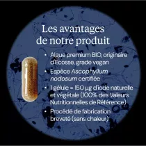 Iode d'algue kelp BIO