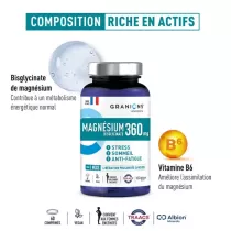 Magnésium bisglycinate 360 mg