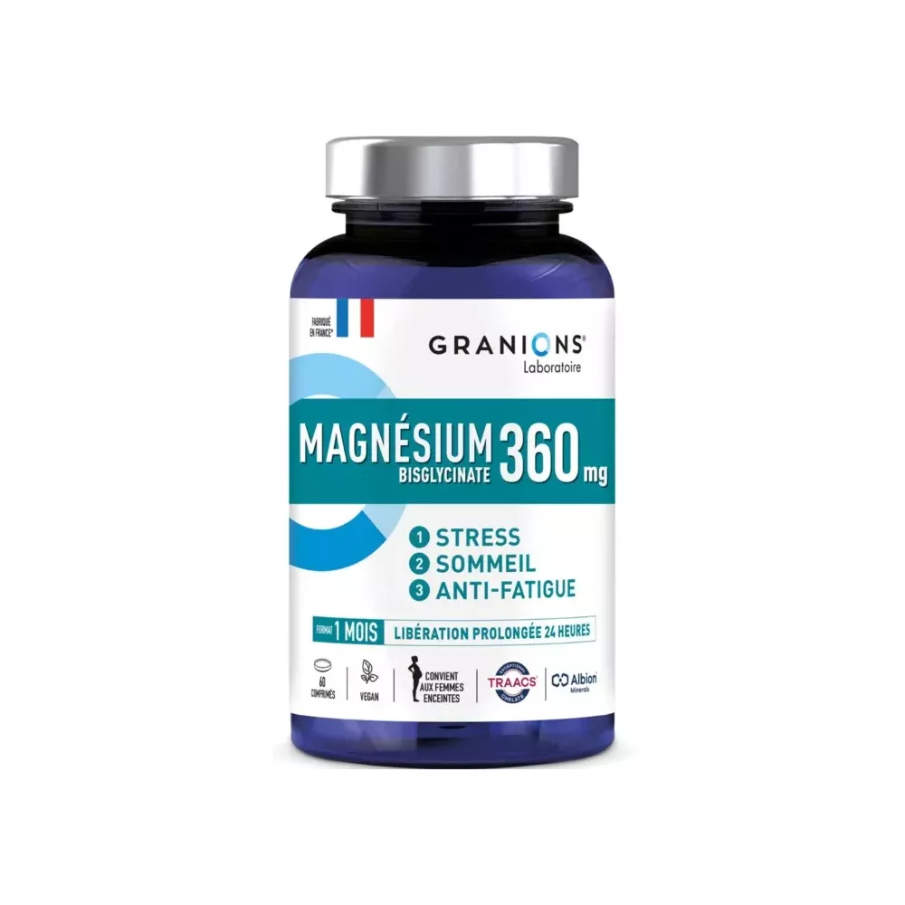 Magnésium bisglycinate 360 mg